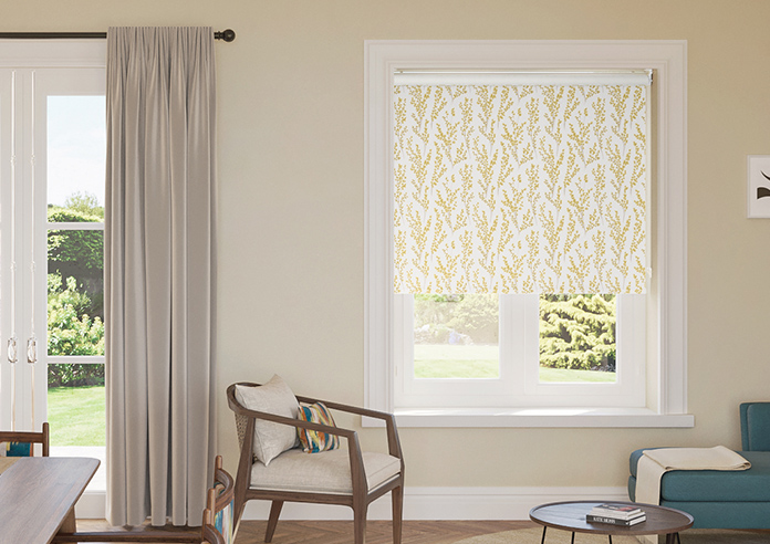 Willow Field, Dijon - Twist&Fit Roller Blind - Image 3